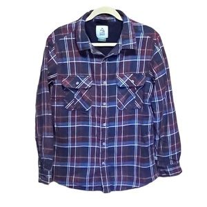 Alpine Design Fleece Flannel Jacket Size Medium